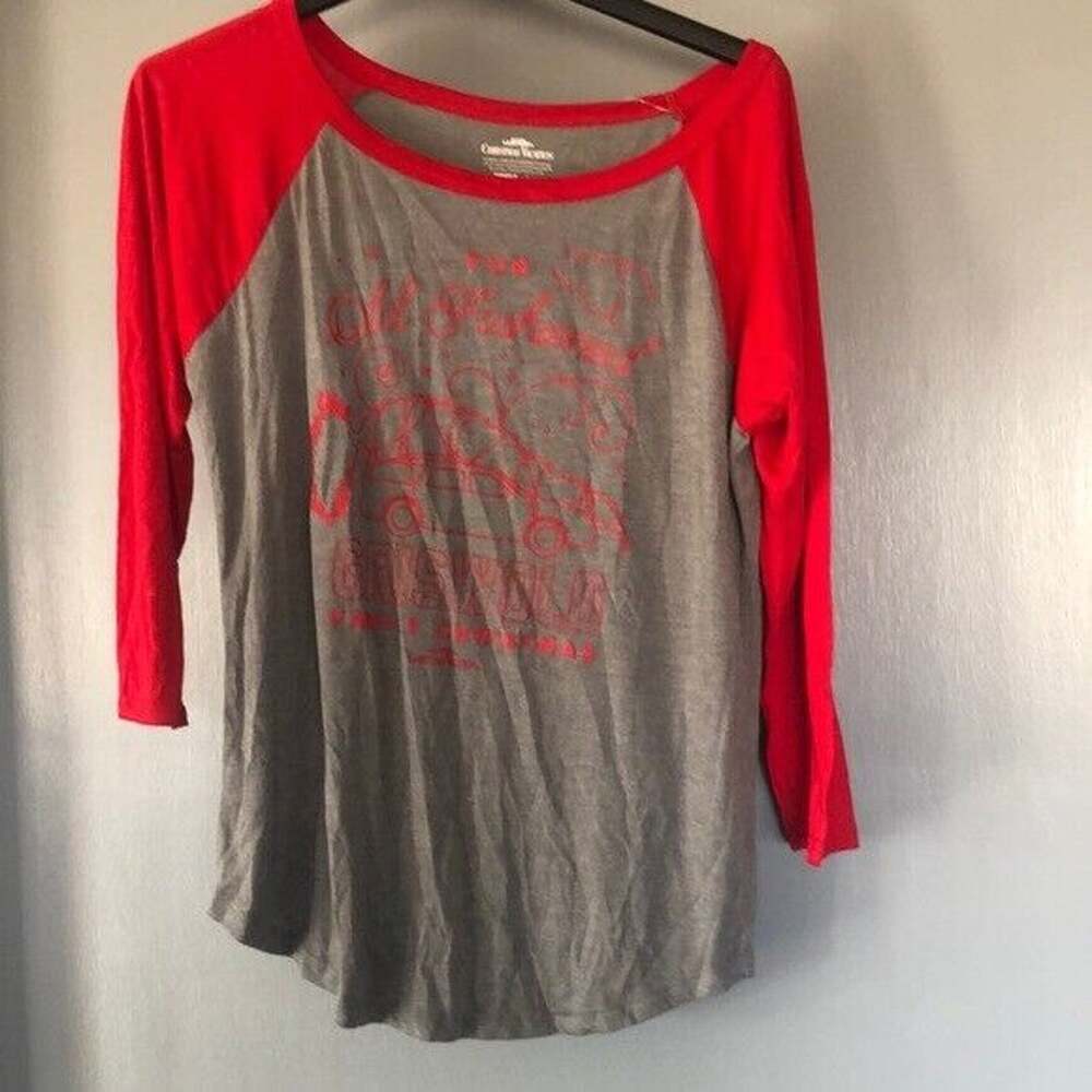 NWT Old Fashioned Griswold Family Christmas 3/4 sleeves pullover top sz Large